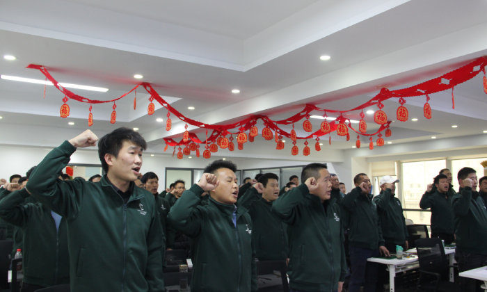 “目標(biāo)+實(shí)干，助力文化年”，康拓森2022年度誓師大會！